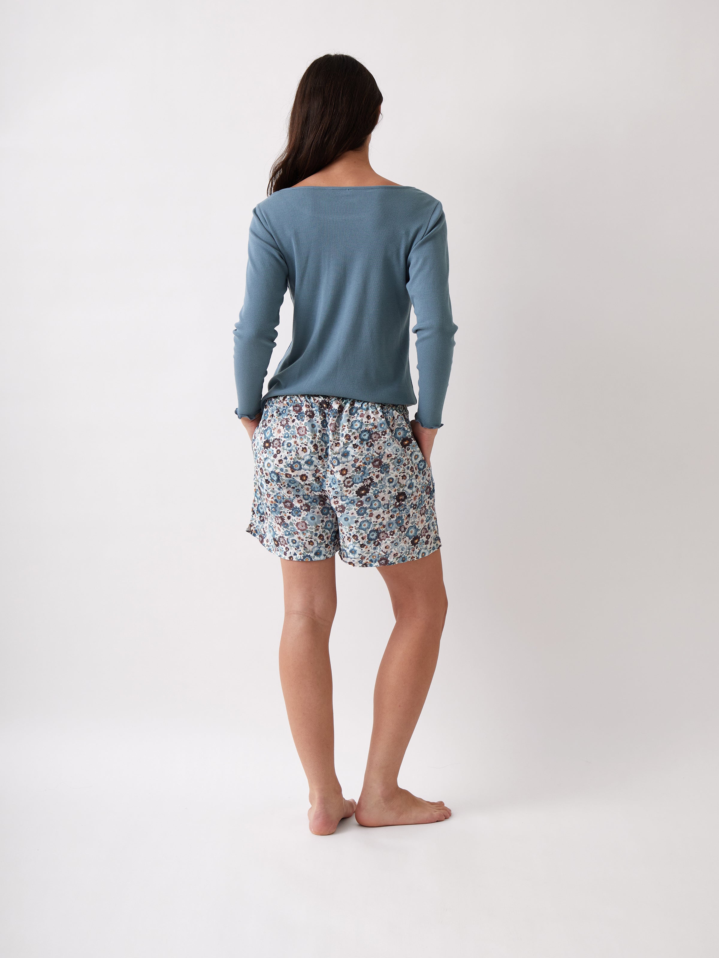 Zoe Sleep Shorts | Floral-3
