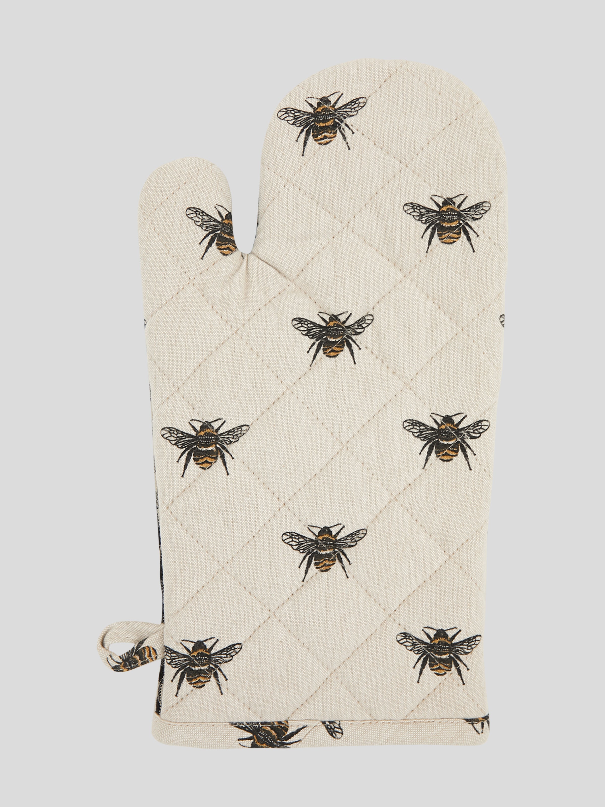 Beekeeper Single Oven Glove | Natural Black1