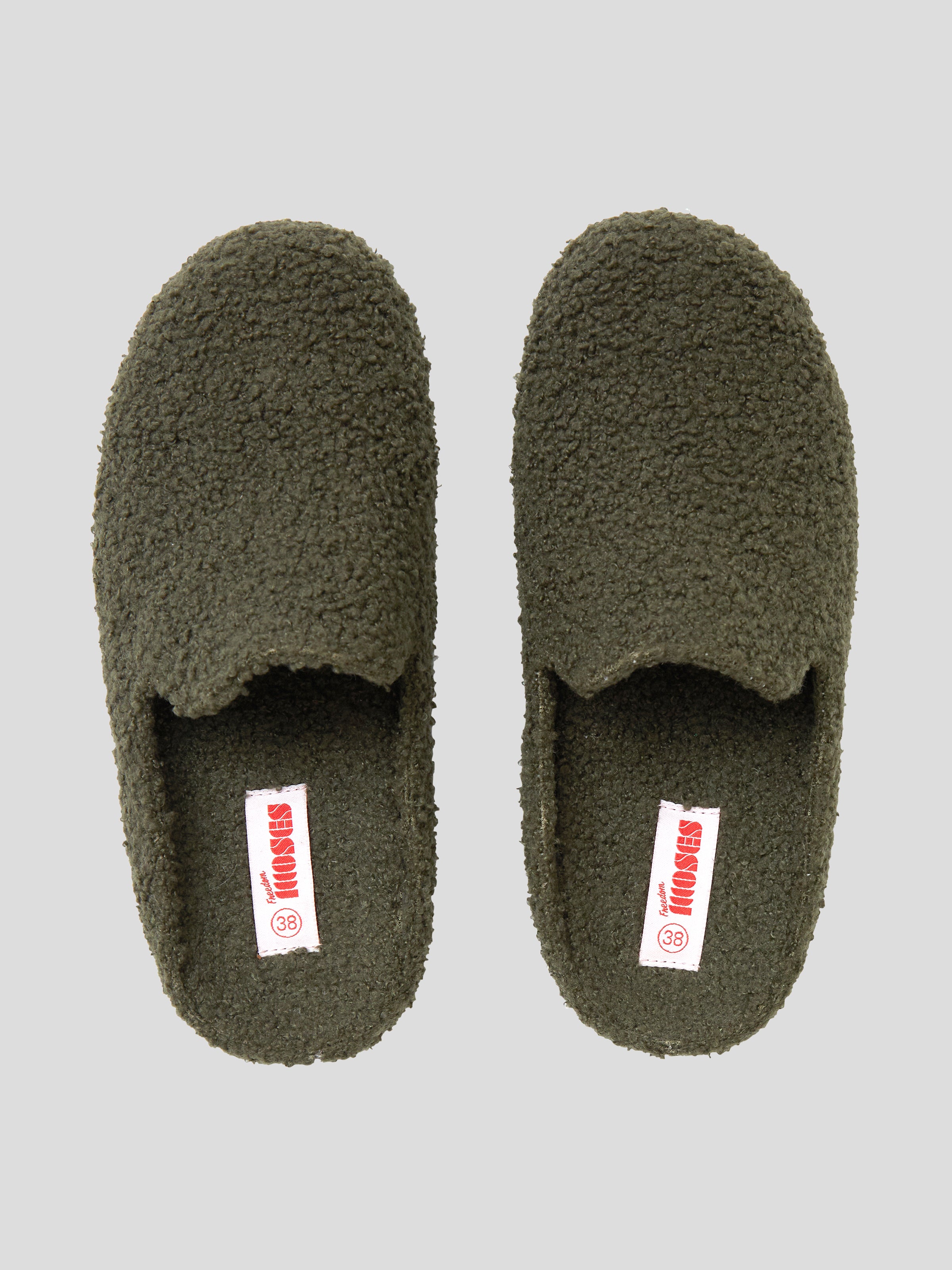 Women's slippers SOXO fur with a hard TPR sole - price | online shop SOXO