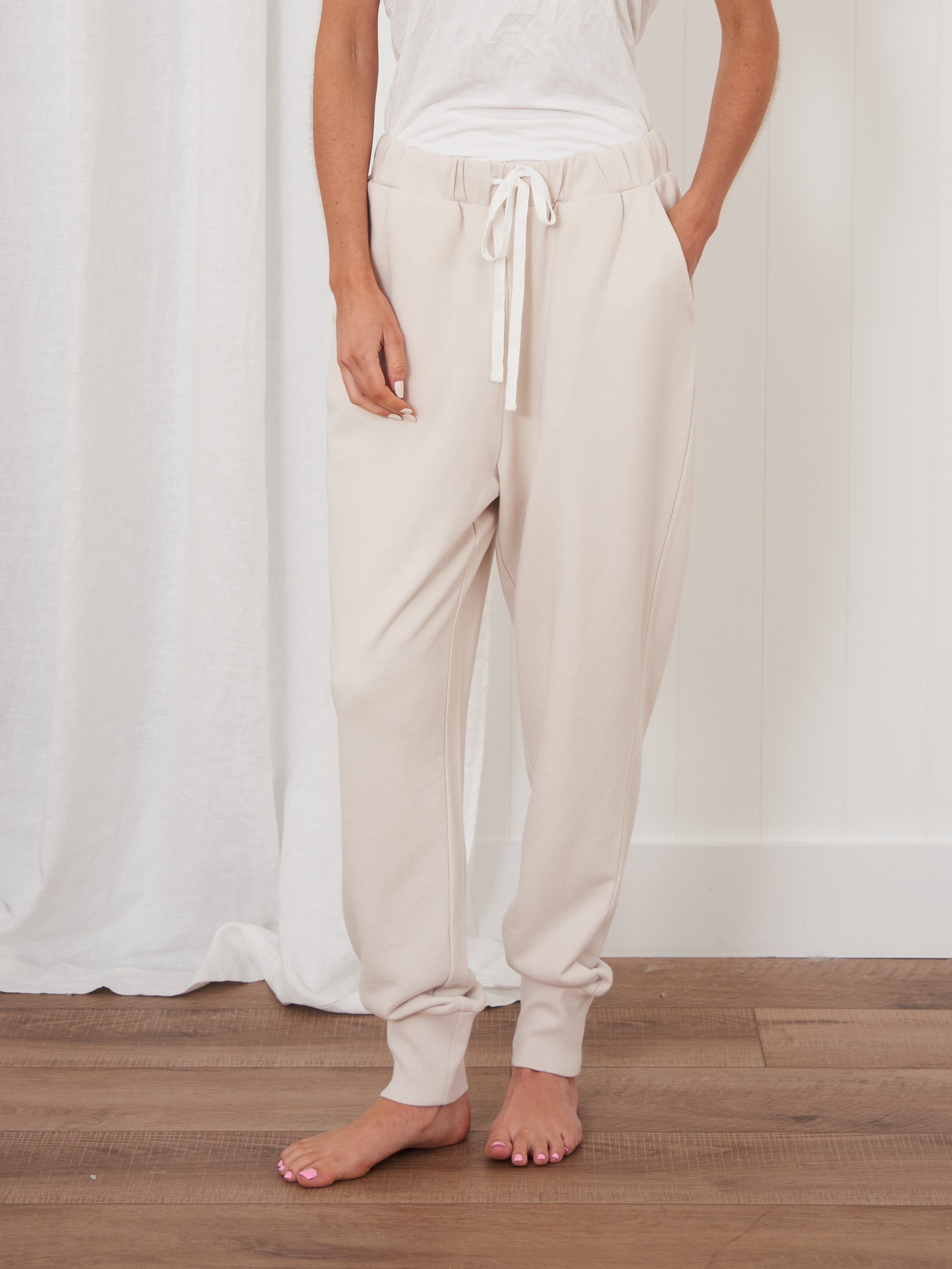 Organic Cotton Jersey Striped Pajama Pants | Haven Well Within